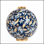 Vase 220- White & Blue Flowers