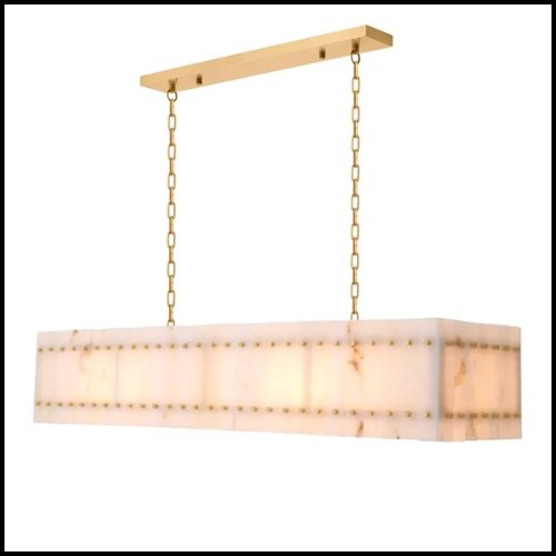 Chandelier 24- Ruby Rectangular