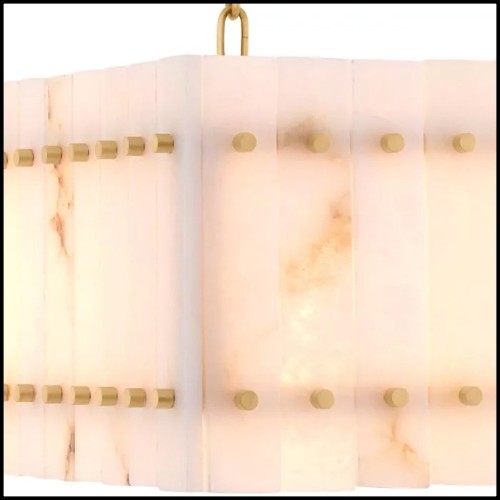 Chandelier 24- Ruby Rectangular