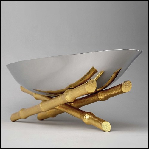 Cup or Center Piece 172- Bamboos Oval