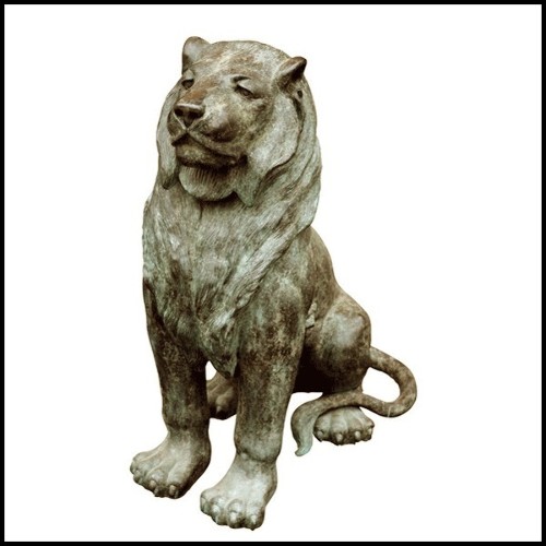 Lion Sculpture 38-Lion