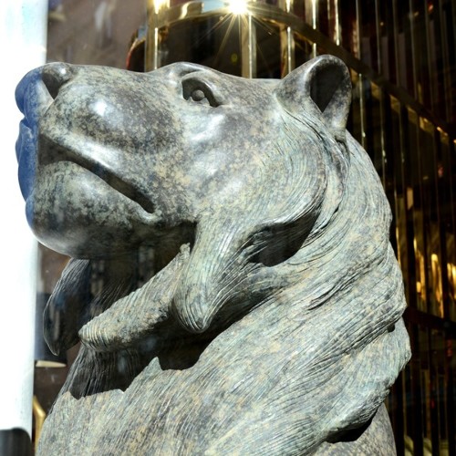 Sculpture de Lion 38-Lion