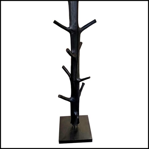 Coatrack 38- Blackened Wooden Tree