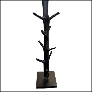 Coatrack 38- Blackened Wooden Tree
