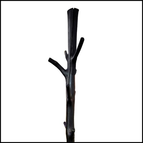 Coatrack 38- Blackened Wooden Tree