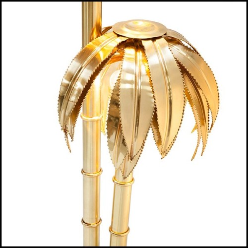 Floor Lamp 162- Brass Palms