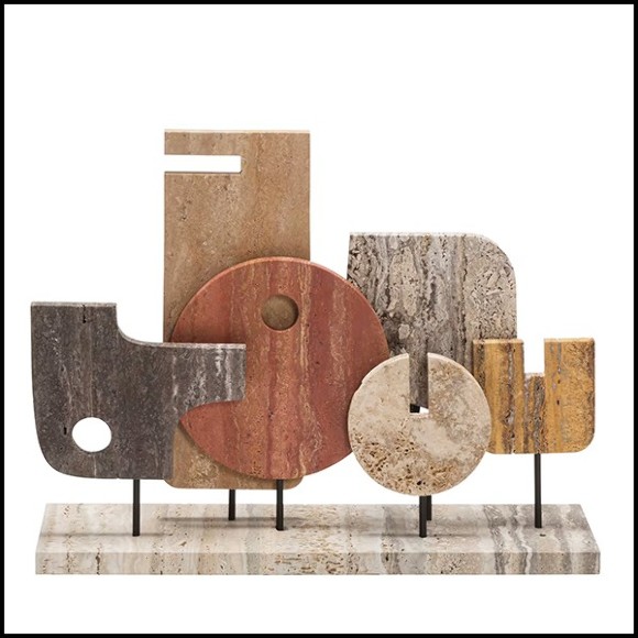 Sculpture 189- Inca 6 Marbre