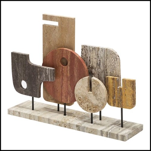 Sculpture 189- Inca 6 Marbre