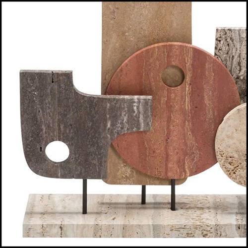 Sculpture 189- Inca 6 Marbre