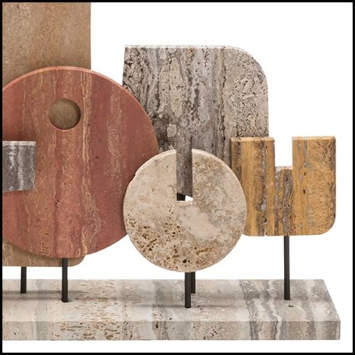 Sculpture 189- Inca 6 Marbre