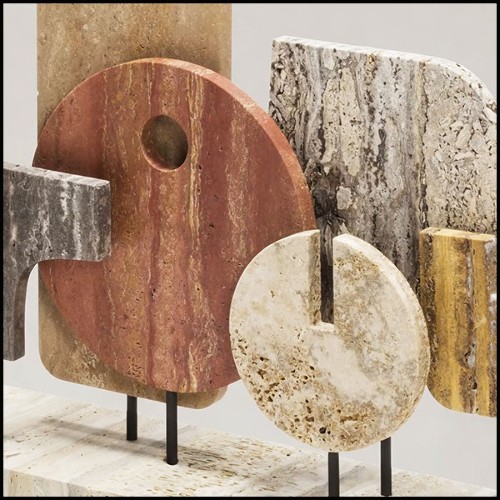 Sculpture 189- Inca 6 Marbre