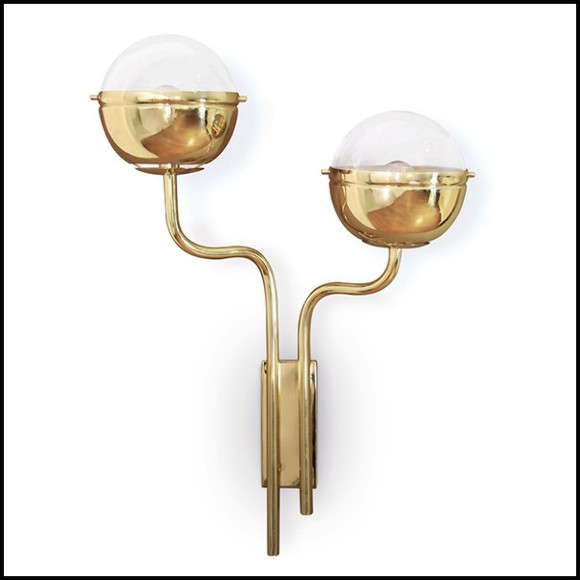 Applique 155- Twin Brass