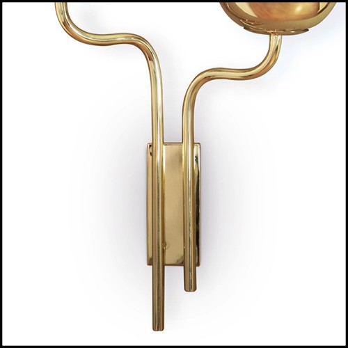 Wall Lamp 155- Twin Brass