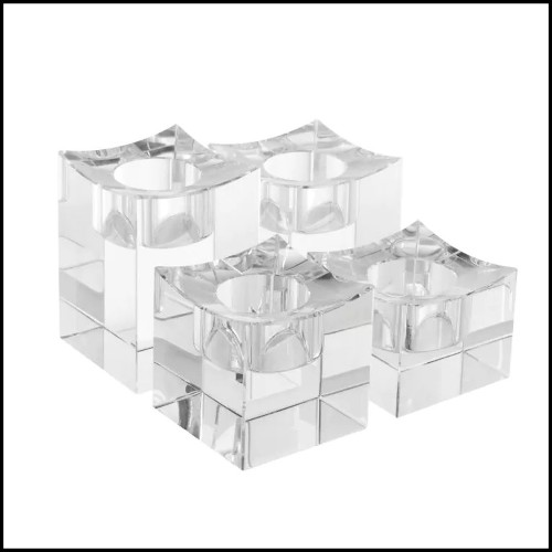 Set of 4 Tealight Holder 24- Giancarlo Low