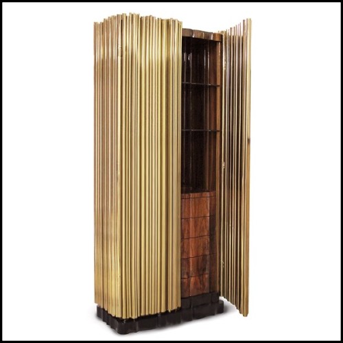 Cabinet Luxury Art (Boca Do Lobo) - Brass Tubes