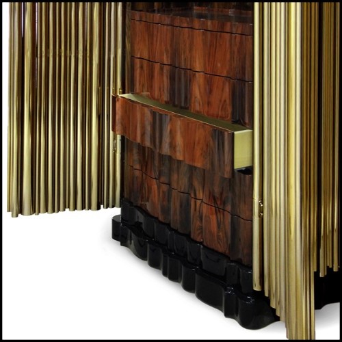 Cabinet Luxury Art (Boca Do Lobo) - Brass Tubes