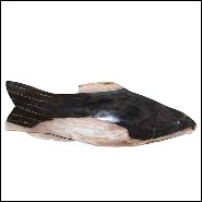 Sculpture PC- Poisson pétrifié n°A