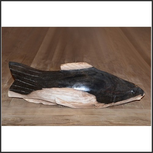 Sculpture PC- Poisson pétrifié n°A