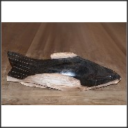 Sculpture PC- Poisson pétrifié n°A