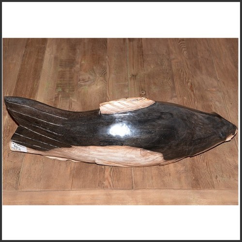 Sculpture PC- Poisson pétrifié n°A
