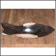 Sculpture PC- Poisson pétrifié n°A