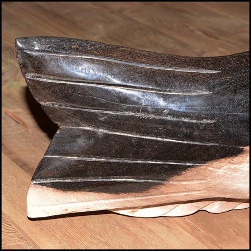 Chandelier en laiton massif finition vintage bronze matte 165-Lewis