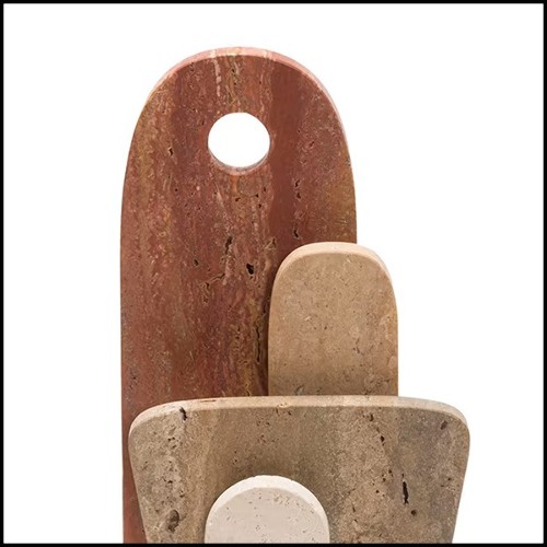 Sculpture 189- Inca 4 Marbre