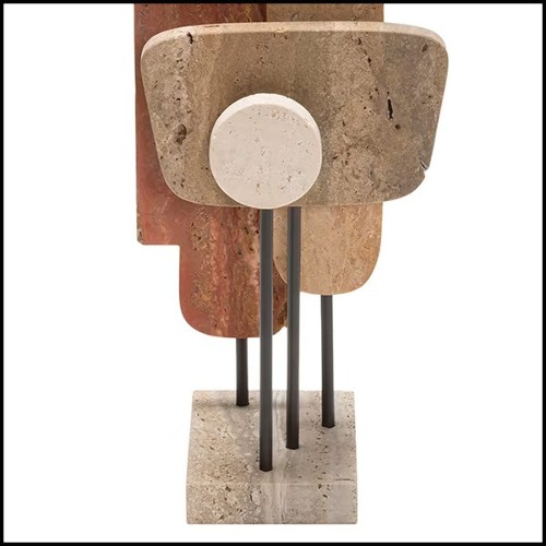 Sculpture 189- Inca 4 Marbre