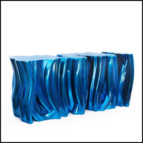 Console 145 - Electric Blue - Meuble design - Pacific Compagnie.