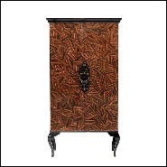Armoire 145 - Marquetry - Meuble unique - Pacific Compagnie.