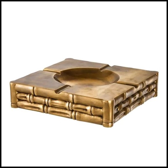 Ashtray 24- Bamboo Ashtray 24- Bamboo