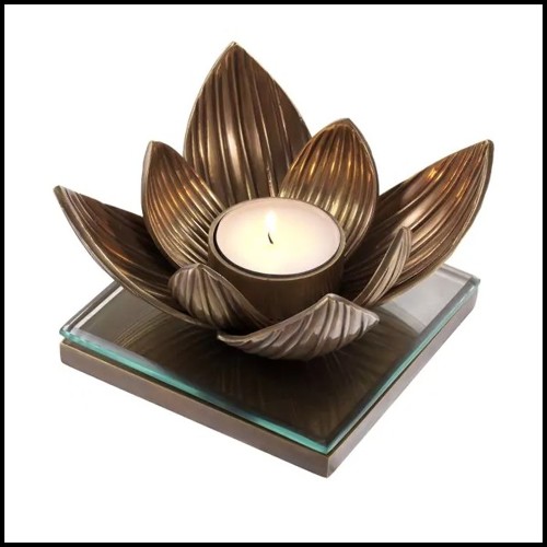 Bougeoir 24- Lotus