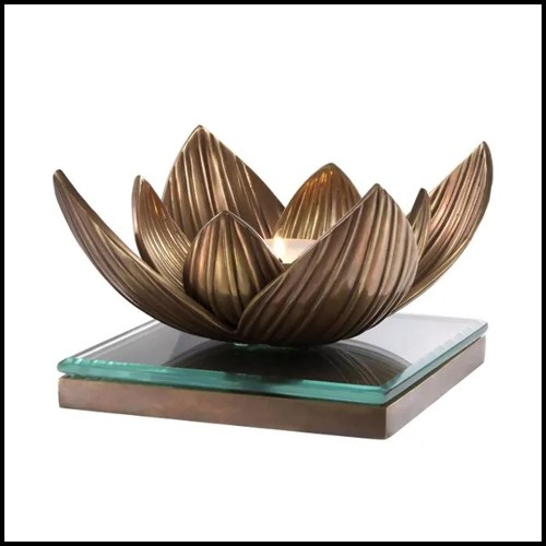 Tealight Holder 24- Lotus