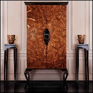 Armoire 145 - Marquetry - Bois incrusté - Pacific Compagnie.