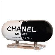 Sculpture PC- Chanel Addict Black & White Pill