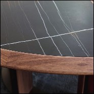 Table à manger 163- Crosby Oval Sahara Black