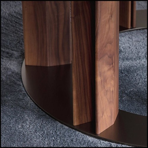 Dining Table 163- Crosby Oval Sahara Black