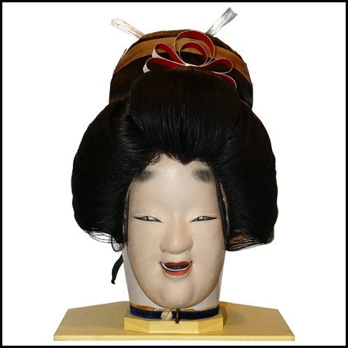 Mask PC- Geisha Wig & Nô Theater 1