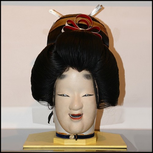 Mask PC- Geisha Wig & Nô Theater 1