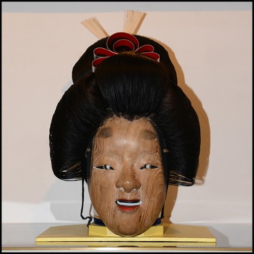 Mask PC- Geisha Wig & Nô Theater 2