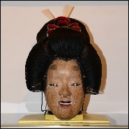 Mask PC- Geisha Wig & Nô Theater 2