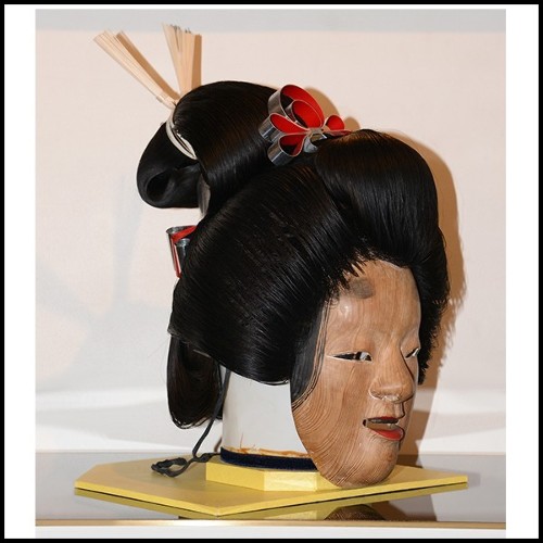 Mask PC- Geisha Wig & Nô Theater 2
