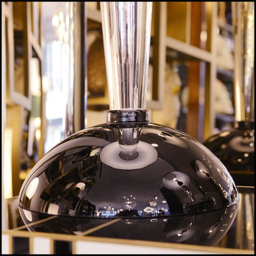 Set de 2 Lampe à poser PC - Murano Glass High - Forme conique - Pacific Compagnie.