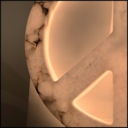 Applique PC - Peace & Love Alabaster - Ambiance chaleureuse - Pacific Compagnie.