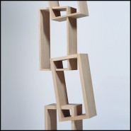 Bibliothèque 112 - Kao Simple - Bureau intégré - Pacific Compagnie.