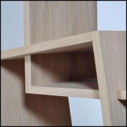 Bookcase 112- Woody Oak Triple