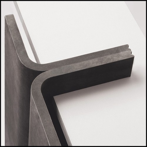 Bookshelf 189 - Romy Leather - Salon - Pacific Compagnie.