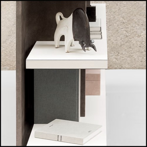 Bookshelf 189 - Romy Leather - Design - Pacific Compagnie.