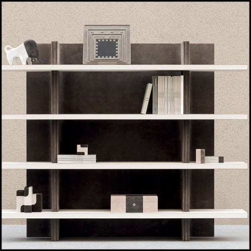 Bookshelf 189 - Romy Leather - Cuir - Pacific Compagnie.