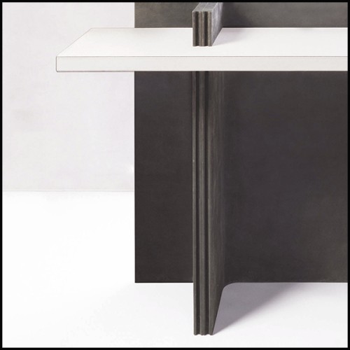 Console Table 189 - Romy Leather - Décorative - Pacific Compagnie.